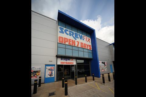 Screwfix’s stripped-back interior reflects its no-nonsense ‘go in, get it, get out’ approach. It is aimed at tradespeople and committed DIY enthusiasts